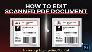 How To edit scanned PDF Document Step by Step Tutorial | 