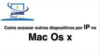 Como acessar outros dispositivos por ip no mac os x