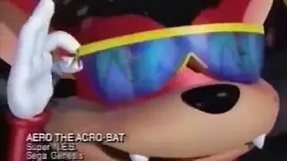 SNES - Aero the Acro Bat for Sega Genesis and Super NES from SunSoft (1993)