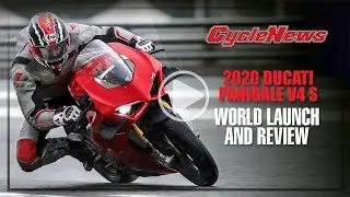 2020 Ducati Panigale V4 S World Launch and Review - Cycle News
