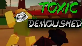 TOXIC Player Gets DEMOLISHED… | Combat Warriors ROBLOX
