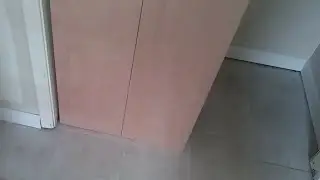 How To Install Folding Closet Doors in Tile Floor