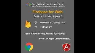 Firebase for Web | Session 2