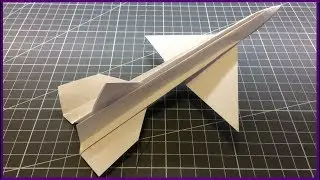 The steep plane of the paper. How to make the coolest plane out of paper