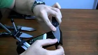 Заточка на Edge Pro Apex: Установка ножа (часть 4)