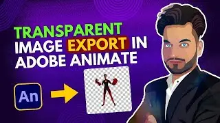 How to Export High-Quality Images with Transparent Background in Adobe Animate 2024