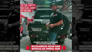 Modular Jerry Can Holder for your Rear Bar
