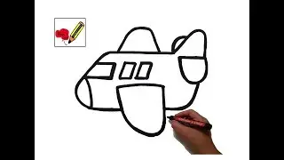 Como Dibujar un Avion.