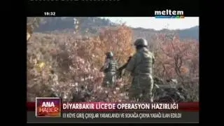 DİYARBAKIR LİCEDE OPERASYON HAZIRLIĞI