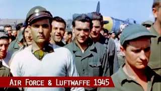 Luftwaffe gegen Airforce - Messerschmitt ME-262 gegen P-47 Thunderbolt und P-38 Lightning (1945)