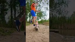 UwU levitation jump illusion #shorts #skills air walk