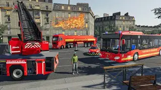 Incendie d'un immeuble en plein Paris sur l'avenue des Champs-Elysées | Farming Simulator