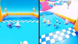 How To Split Screen on Fall Guys Nintendo Switch! (2 Player)