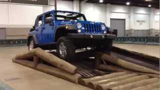 2013 Jeep Rubicon Articulation Test 4x4 Suspension