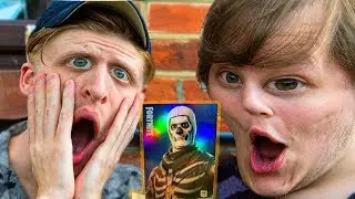 LEGENDARY SKULLTROOPER !! (Fortnite Trading Card Game Unboxing)