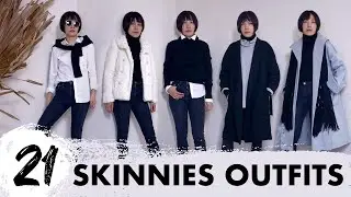 Black Skinny Jeans Women｜how to style skinnies