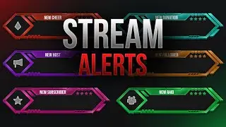 LastingLine (Stream Alerts | Speed Art + Template) | FREE