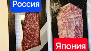 Вагю МИРАТОРГ vs настоящее Вагю А4 -  Russian Wagyu 和牛 🐃  🥩