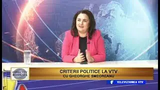 POLITICAL CRITERIA ON VTV WITH GHEORGHE SMEOREANU, GUEST: ANDRA BICĂ, PSD SENATOR VÂLCEA