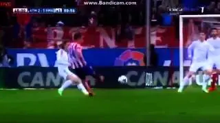 Gabi Fernandez Amazing Goal Atletico Madrid vs Real Madrid 2-1 HD