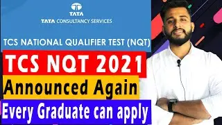 🎯 TCS NQT 2021 ANNOUNCED | TCS NQT 2021 Syllabus | TCS NQT 2021 