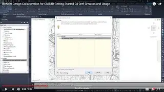 BIM360 Design Collaboration for Civil 3D Getting Started 04 Dref Creation and Usage