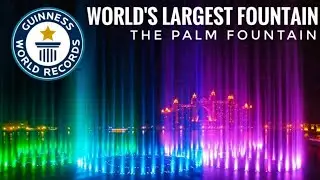 The Guinness Record Holder Dancing Fountain In The World. Dubai