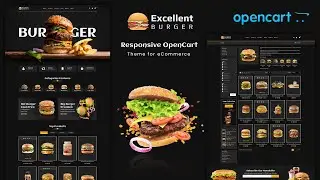 Excellent Burger - Responsive OpenCart Theme for eCommerce - installation