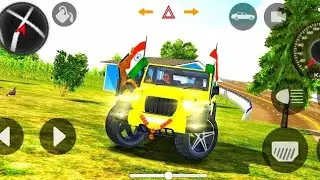Dollar song modified mahindra thar 👿 driving indian cars simulator 3d