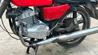 Двигатель Ява (Jawa) 350/638 тест 10.06.2024 после ремонта (г. Самара)