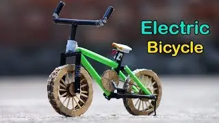 How to make a Motorized Bicycle at Home using Cardboard and Paper