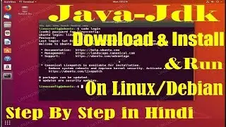 How to Download & Install &Run JAVA JDK On Ubuntu Debian Step By Step in Hindi  Cyberpoint 9