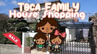 Family House Shopping🏡| *with voice* | Toca Boca Life World Roleplay