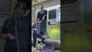 9 months of airstream restoration work!  #airstreamrenovation #airstream #offgridcamper