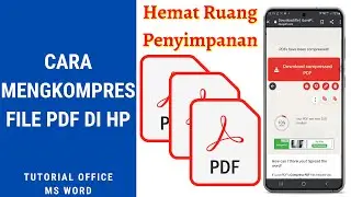 Kompres File PDF !!! Kompres File PDF di Android (Memperkecil Ukuran PDF di HP)