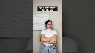 TEACHER WITH UGLY HANDWRITING - bárbara coura 