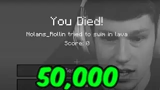 NOLAN LOST $50,000 TO MINECRAFT!!! #CLIPS#SHORTS