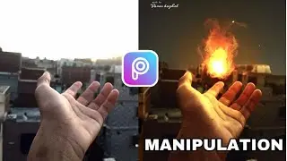 Picsart editing manipulation | fire editing | Picsart tutorials