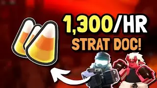 The BEST Candy Corn Grind With STRATEGY DOC! // 6 Steps! | Exoscape Event Roblox TDS