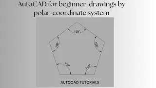 autocad polar coordinate system | Autocad 2024 polar coordinates