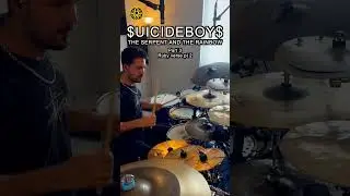 (P3) THE SERPENT AND THE RAINBOW $UICIDEBOY$ DRUM COVER 