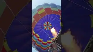 Hot Air Balloon | #shorts #fire #asmr #balloon #hotairballoon