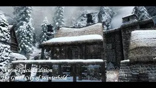 Skyrim SE - City Overhaul Mod: The Great City of Winterhold