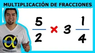 Multiplying a Mixed Fraction by a Common Fraction Video 2 | Alfa MathFis