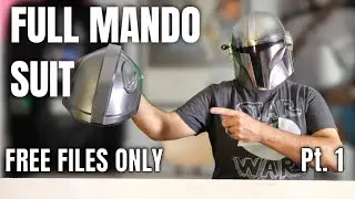 3D Printed Mandalorian Armor With Only FREE STL Files? Pt.1
