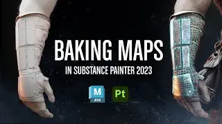 Retopology & Baking Maps in the NEW Substance Painter 2023