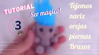 Mi último amigurumi mágico! Tutorial 💚PART 3 #ganchillo #crochettutorial