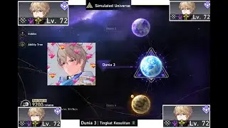 Honkai: Star Rail | Simulated Universe World 3 Difficult 3 Gepard boss fight