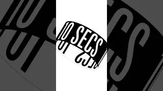 Create animated text effects for your videos in 10 seconds