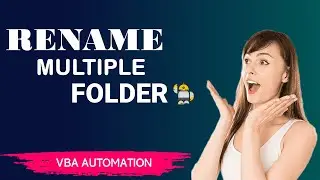 RENAME MULTIPLE FOLDER AT ONCE